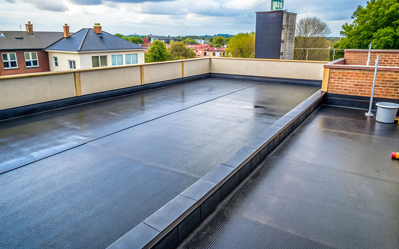 Fuite et étanchéité de toiture de façade à Dottignies