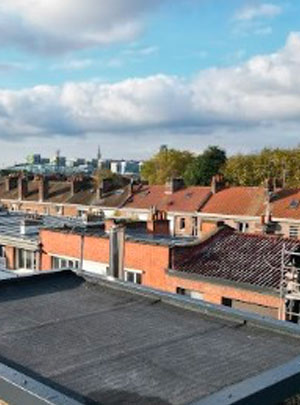 Pose et réparation de toiture plate à Dottignies