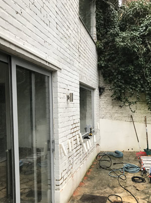 Union des Toitures Belges, Traitement de façade à Dottignies