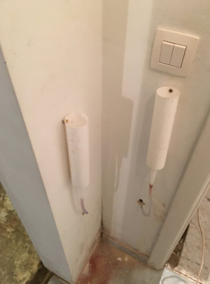 Union des Toitures Belges, Traitement d'humidité à Dottignies